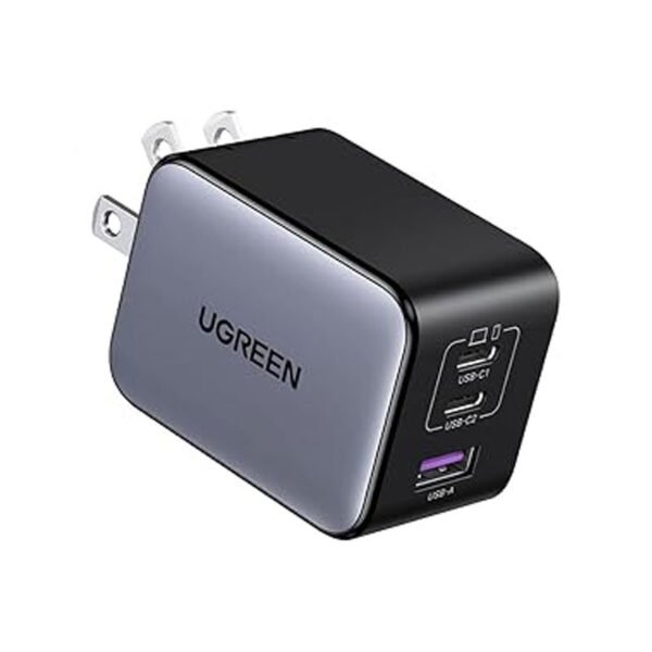 UGREEN 65W USB C Charger Nexode X Series 3-Port PPS Ultra Compact Fast GaN Foldable Wall Charger